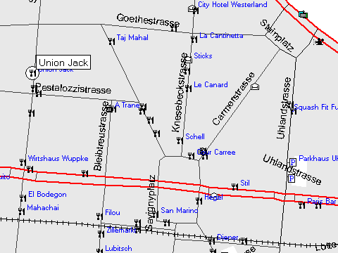 Garmin Mapsource MetroGuide Europa, Beispiel 1