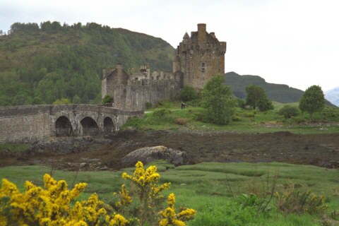 Schottland, Loch Duich, Eilean Donan Castle, Brcke