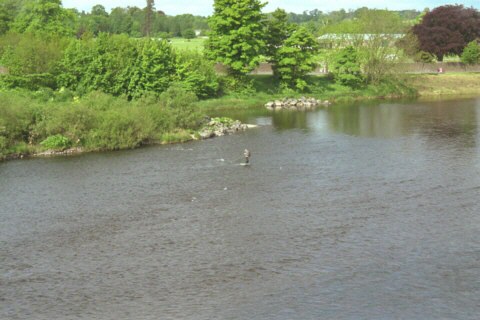 Schottland, River Tweed, Fliegenfischen
