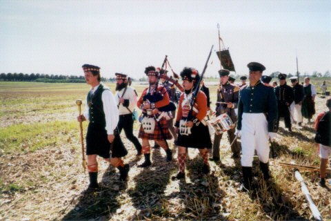 Brandenburg, Grobeeren, Siegesfest 1813, Rckzug Kavallerie